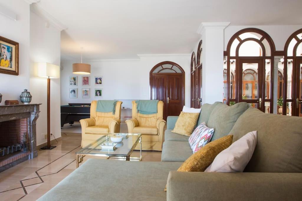 Andalusian Villa On The Sea And The Bay Of Málaga Exterior foto